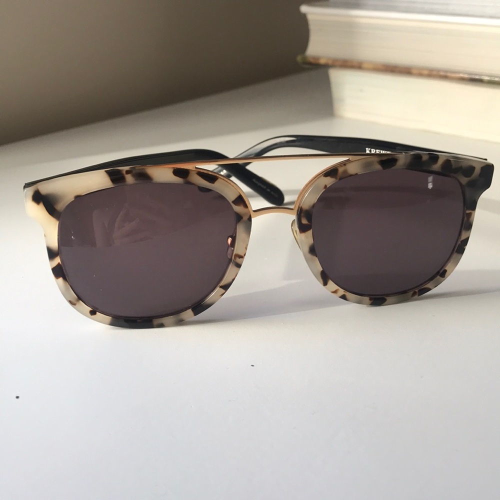 Krewe du Optic CL-10 Oyster + Black Sunglasses